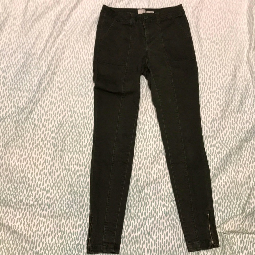 Forest green jeans